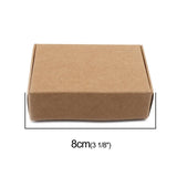 20 PCs Doreen Box Paper Packing & Boxes for Jewelry 7x5x2.2cm