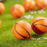 20 Pack Basketball Ball Keychains for Party Favors, Stress Ball, Carnival Reward