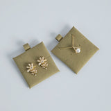 20-Pack Microfiber Jewelry Cards for Rings Earrings Necklaces
