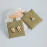20-Pack Microfiber Jewelry Cards for Rings Earrings Necklaces