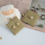 20-Pack Microfiber Jewelry Cards for Rings Earrings Necklaces