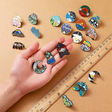 20-Pack Camping Enamel Pin Set Funny Camping Pins Vintage Lapel Pins