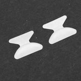 20 Pairs 1.8mm Soft Silicone Anti-Slip Nose Pads Glasses Eyeglasses Sunglasses