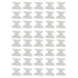 20 Pairs 1.8mm Soft Silicone Anti-Slip Nose Pads Glasses Eyeglasses Sunglasses