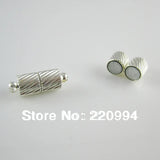 20 Pairs Silver Plated Magnetic Clasp for Necklaces