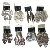 Elegant Silver Plated Dangler Earrings for Parties