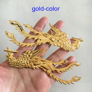 20 Pcs Phoenix Bird Metal Stamping Craft Embellishments for Jewelry & Scrapbook