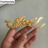 20 Pcs Phoenix Bird Metal Stamping Craft Embellishments for Jewelry & Scrapbook