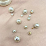 20 Pcs Pearl Stopper Earring Back Stoppers Stud Earrings DIY Parts
