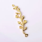 20 Pcs Leaf Flower Charms Pendant DIY Charms For Jewelry Making