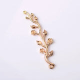 20 Pcs Leaf Flower Charms Pendant DIY Charms For Jewelry Making