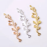 20 Pcs Leaf Flower Charms Pendant DIY Charms For Jewelry Making