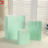 20 Pcs Macaron Paper Bags Candy Packaging Bags Unicorn Birthday Decor
