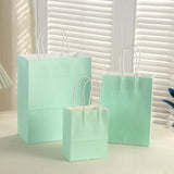 20 Pcs Macaron Paper Bags Candy Packaging Bags Unicorn Birthday Decor