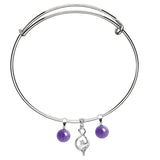 20 Pcs Stainless Steel Expandable Bangle Bracelets Adjustable Wire Blank Bangles
