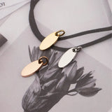 20 Pcs Stainless Steel DIY Oval Charm Lettering Pendants