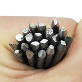20 Pcs Steel Flower Punch Stamp Set for Jewelry Metal Craft Stamping