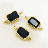20 Pcs Geometric Jewelry Charms Plated Lovely Holiday Pendants