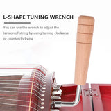 20 Pcs Tuning Pins and Rivets Set for Lyre Harp Small Harp