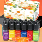 Rainbow Soap Coloring Kit for DIY Candle Making Bath Bomb Supply