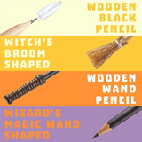 20 Pcs Wand & 20 Pcs Broom Pencils Goody Bag Favors