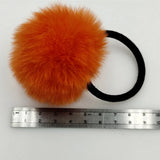20 Pcs Girl's Fluffy Banny Hair Rubber Bands Pompon Elastic Ponytail Holder