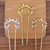 20pcs 40*105mm Ancient Chinese Metal Hair Forks Hairpins Hair Accessories