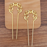 20pcs 40*105mm Ancient Chinese Metal Hair Forks Hairpins Hair Accessories