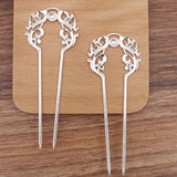 20pcs 40*105mm Ancient Chinese Metal Hair Forks Hairpins Hair Accessories