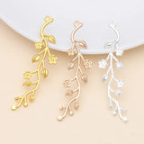 20Pcs 15x59mm Tree Branch Metal Pendant Charms DIY Jewelry Accessories