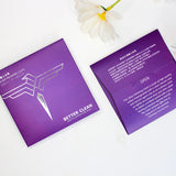 20 Silver Polishing Cloth 7*10cm Jewelry Oxidation Purple Packaging