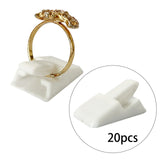 20 Pieces Ring Holder Ring Clip Stand Organizer Jewelry Ring Display