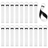 20 Pieces Neoprene Wristlet Lanyards Keychain Holder