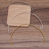 20 Sets Silver Plated Choker Collar Base Neck Strap Necklace