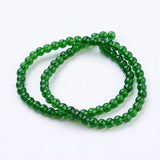 Mixed Round Glass Beads Spacer Bead 1mm Hole 4mm Diameter DIY Jewelry Bracelet