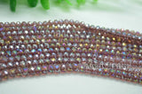 20 Strands Wine Red Glass Beads for DIY Jewelry Making