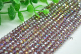 20 Strands Wine Red Glass Beads for DIY Jewelry Making