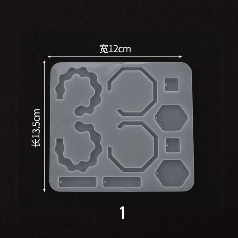 American Earring Silicone Mold - Jewelry Supplies