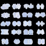 20 Silicone Mould Heart Shaped for Resin Epoxy Keychain Jewelry Making