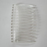 20 Pack Clear Hair Clips Side Combs 70X40mm