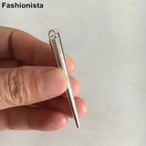 20 pcs Antique Zinc Alloy Long Cone Charms for DIY Earrings Necklace