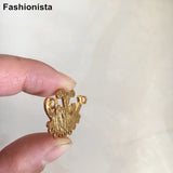 20 pcs Filigree Metal Flowers Charms, Lucky Clouds For Necklace or Crafts DIY