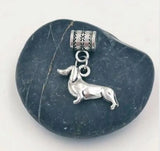 20 pcs Steampunk Dog Beads European Charms Pendant Bracelet Jewelry Making