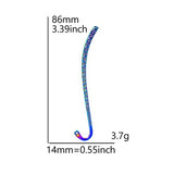 20 pcs Alloy Plating 7 Colors Bookmarks DIY Metal Jewelry