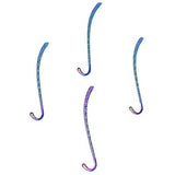 20 pcs Alloy Plating 7 Colors Bookmarks DIY Metal Jewelry