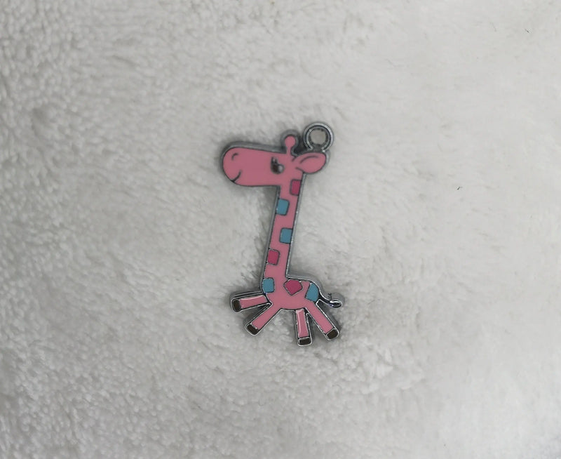 20 pcs Girl Metal Charms DIY Jewelry Pendants for Making