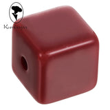 20 pcs Resin Square Beads Pendants Charms DIY Jewelry Accessory