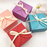 20 pcs Square Box Wedding Candy Biscuit Jewelry Box Customizable