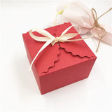 20 pcs Square Box Wedding Candy Biscuit Jewelry Box Customizable