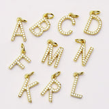 Alphabet Letter Charms Necklace Pendants for Women 51244